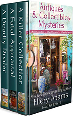Ellery Adams' The Antiques & Collectibles Mysteries Boxed Set: Books 1-3